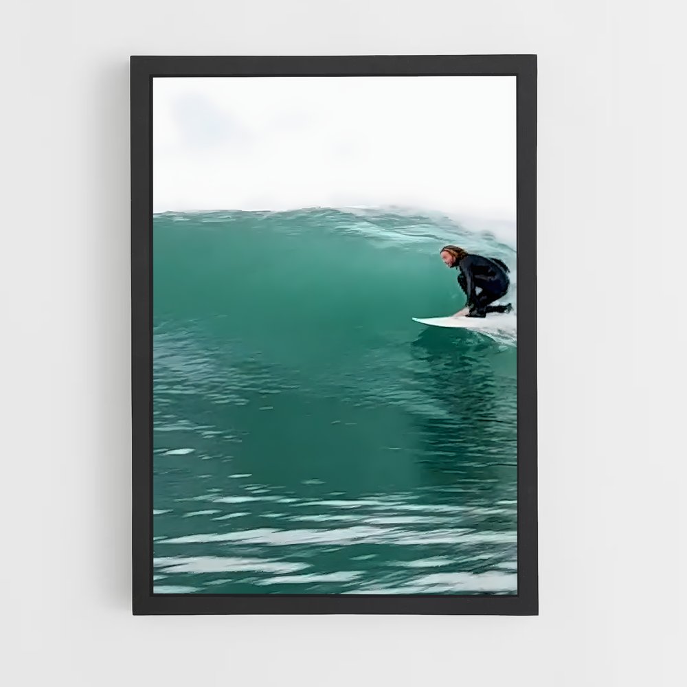 Poster conklin vagues – affiche Skimboard (vue 2)